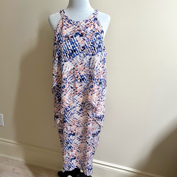 NWT~DKNYC~Halter Dress~Size 14~Multi-Color - Picture 1 of 13